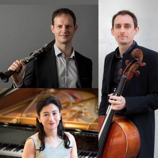 Principal of the Paris Opera, Vincent Penot (clarinet), Aurélien Sablé (cello) + Yuki Hasegawa (piano)