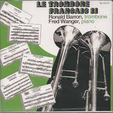 Ronald Barron / Le Trombone Francais ll 【CD】