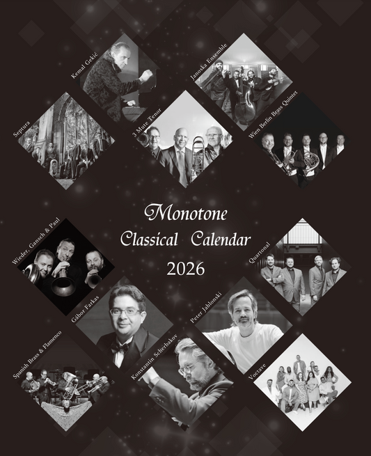 モノトーン クラシカルカレンダー2026