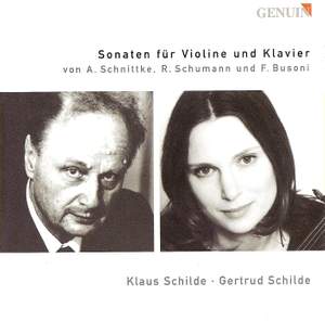 K. Schilde &amp; G. Schilde: Sonatas for Violin &amp; Piano